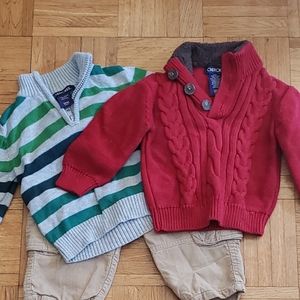 12m sweater lot